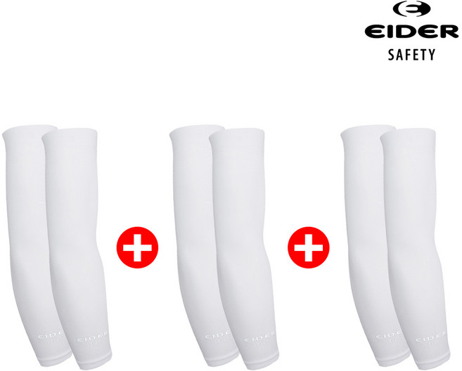 아이더 세이프티 UV차단 쿨토시 팔토시 여름토시 작업토시, 화이트+화이트+화이트, 1세트