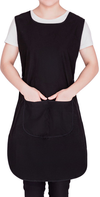 루시피 주머니 염색 앞치마 생활방수 버클 (블랙), 1개, 블랙