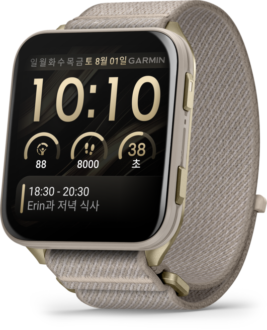 가민 베뉴 X1 프리미엄 피트니스 GPS 스마트워치 프렌치그레이 46mm, 가민 베뉴 X1 프리미엄 피트니스 GPS 스마트워치 프