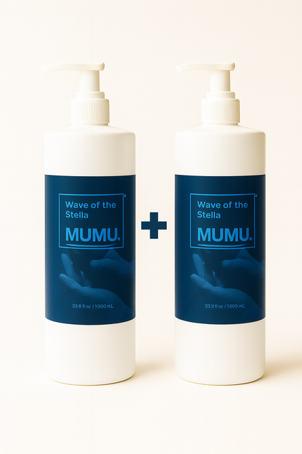 무무 마사지 크림 고주파 크림 대용량 1000ml 2개 묶음, 1L