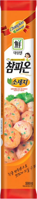 대림선 참피온 소세지 500g, 6개