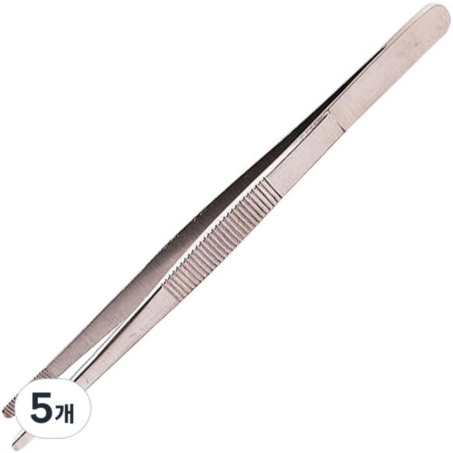청훈메디 의료용 드레싱 핀셋 14cm, 5개