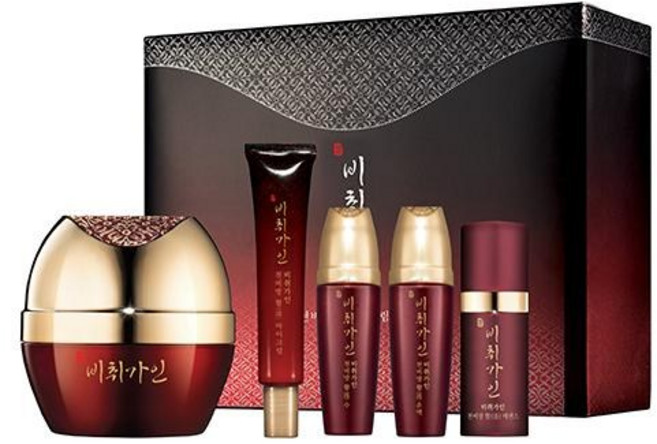 [스킨 로션 에센스 아이크림 증정]비취가인 천비방활 크림 기획세트, 1개, 55ml