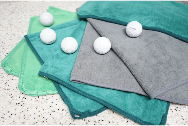 파르텐자 골프수건 10장 빅사이즈 대용량 릴클리너 골프 볼 타올 타월 릴타올 필드수건, 회색