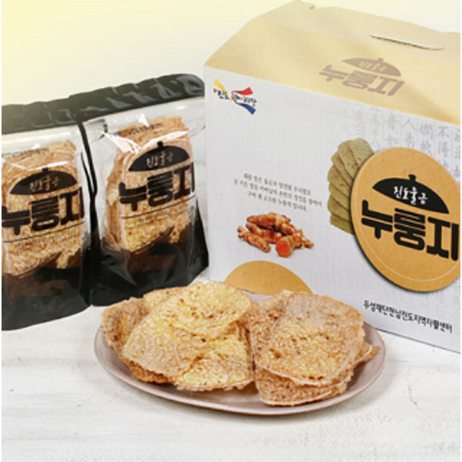 전남사회적경제쇼핑몰 녹색나눔 진도 울금 누룽지, 20세트, 100g