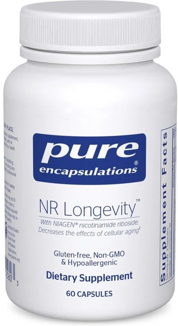 퓨어인캡슐레이션 Pure Encapsulations NR Longevity - Supports Healthy Aging. Replenishment of NAD+ & Mitoch, 퓨어인캡슐레이션 Pure Encapsulations N, 1개 - 쿠팡