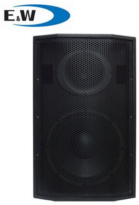 [E&W] 고출력 파워드스피커 15인치 450W 우퍼내장형/ 강당 행사 매장 교회, 12인치