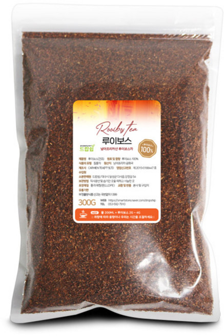 드랍쉽 루이보스(남아공) 300g, 루이보스[남아공] 300g, 1개, 1개입