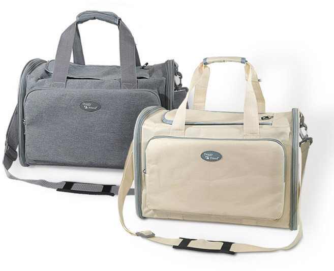 도기프랜드 메트로백 이동가방 베이지, 1개