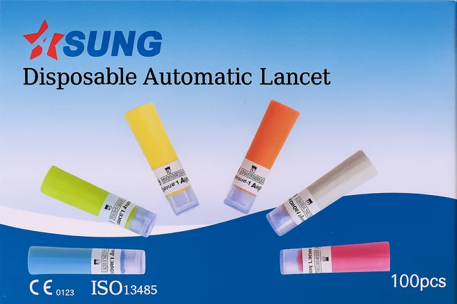 아성안전란셋 28G 채혈침 혈당체크 1박스100개, 100개입, 1개 - 쿠팡