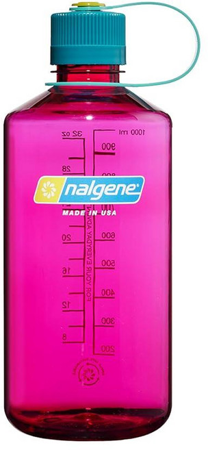 Nalgene Sustain Tritan BPA 프리 물병 50% 플라스틱 폐기물에서 추출한 소재로 제작 ISCC 인증 질량 균형 사용 946.4ml32온스 좁은 입구, 가지