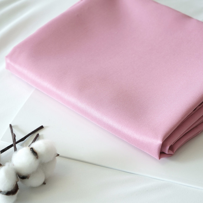 패브릭몰 샤틴슬라브 고급공단 두꺼운공단 양면원단 의류 곱창밴드 스크런치 배경천, 핑크