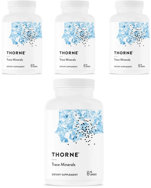 쏜리서치 트레이스 미네랄 캡슐, 90정, 4개 - 쿠팡