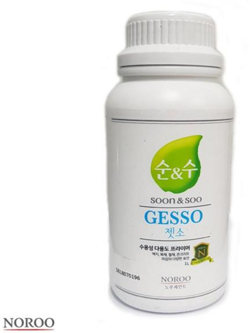 순n수 프라이머 젯소 백색 1L 썬라온, 상세페이지 참조, 1개