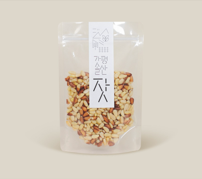 가평솔산 잣, 80g, 1개