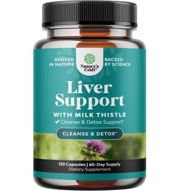 Cleanse Detox & Repair - Milk Thistle Supplement for Digestion & Health - Ginger Root Choline & D, 120 Count (Pack of 1), 1개, 90정 - 쿠팡