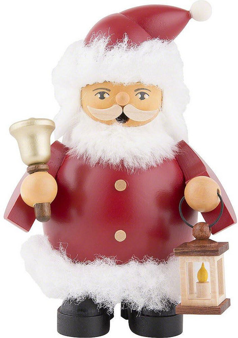 Müller 독일 인센스 스모커 산타클로스 높이 14cm / 6인치 Mueller Seiffen 오리지널 Erzgebirge
