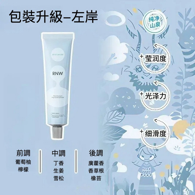 RNW 香氛護手霜 平價高級香, 1個, 左岸（新包裝！）
