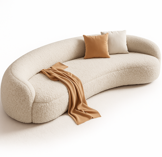 노빌가구 동글동글 조약돌소파 거실 쇼파 2인용 3인용 대형 감성 인테리어 디자인 클라우드