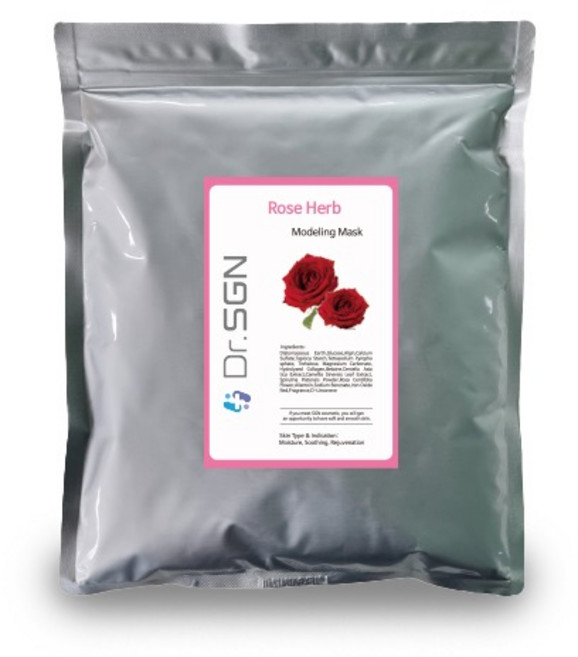 [에스지엔바이오] 닥터에스지엔 로즈 허브 모델링팩 1kg Dr.SGN Rose Herb Modeling Mask, 1개, 1개입