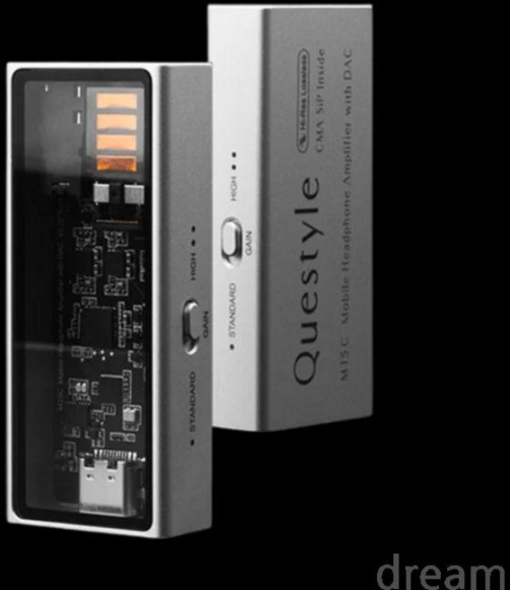 Questyle Audio M15C 포터블 DAC, M15C 실버