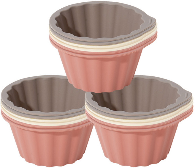 아띠래빗 쏙쏙 실리콘 머핀틀 중 3종 x 2P 세트, 3세트