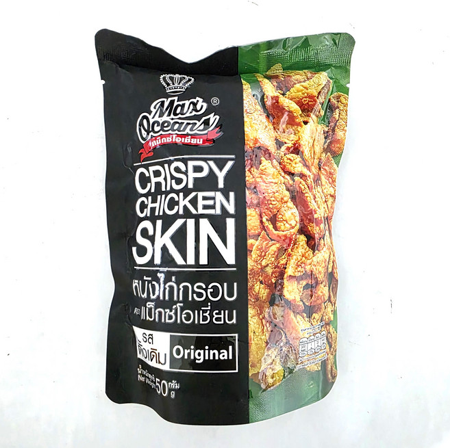 태국 닭껍질튀김, 1개, 50g