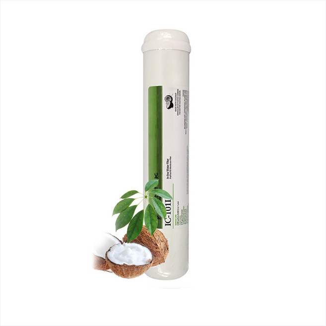 펜텍 정품 코코넛카본 TCR필터 IC-101L (1/4피팅포함) - 월풀냉장고용 RO후처리용 제빙기용, L피팅 1, 1개