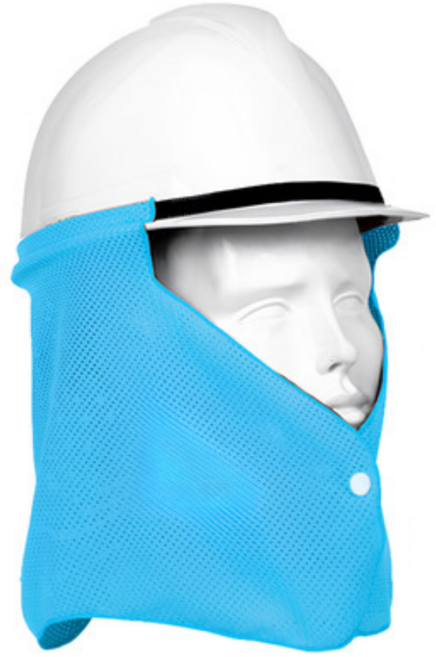 럭키산업 국산 안전모 땀흡수대 LK-101 메쉬 안전용품 안전모내피, 1개, BLUE