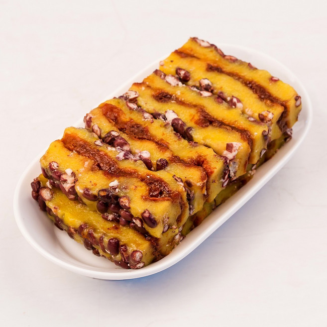 궁떡 통팥찰시루떡 개별포장 식사대용 호박 찰떡, 1개, 800g