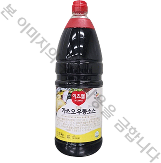 이츠웰 맛있는 가쓰오 우동소스, 2.25kg, 1개