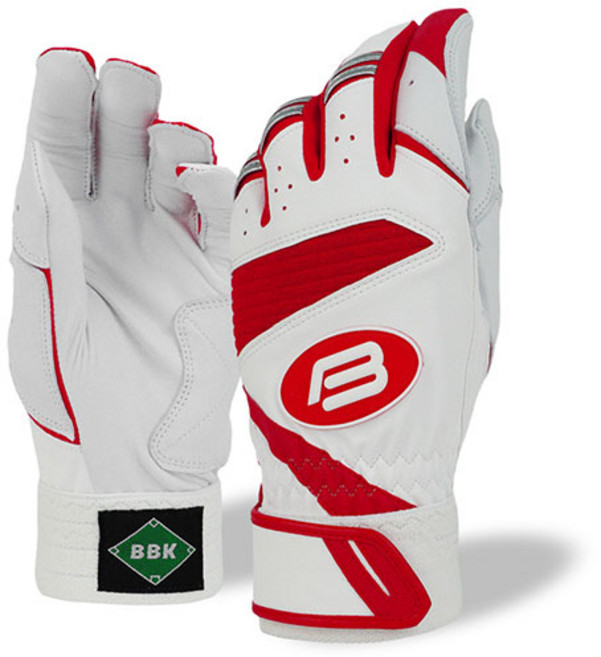 BBK 2026 신형 BG101 프로 배팅장갑 적색, 1개, 백적