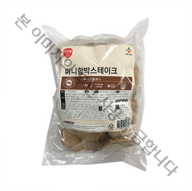 CJ 이츠웰 미니 함박스테이크 1kg, 1개