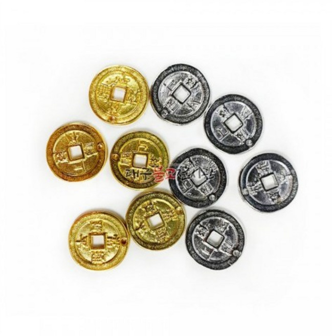 엽전 비방비법 자손번창 부적 사업 금전 재수 개업선물 불교용품 무속용품, 1개