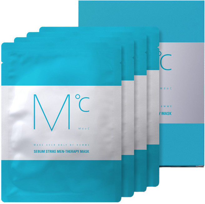 엠도씨 세붐 스트라이크 맨테라피 마스크, 18ml, 4개
