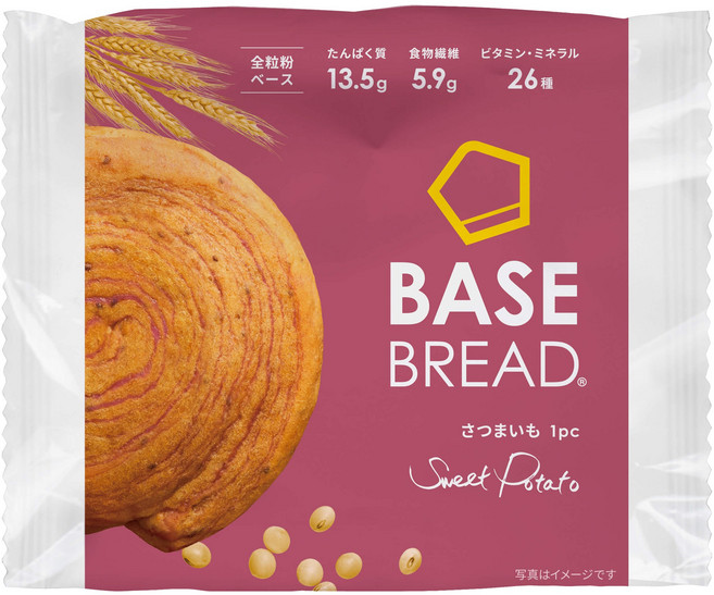베이스푸드 베이스 브레드 고구마 스위트 포테이토 88g, 1개