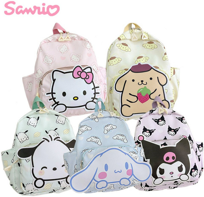 산리오 캐릭터 백팩 어린이 가방 소풍가방 배낭 캠핑 등원가방