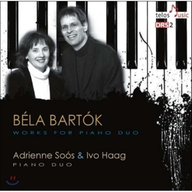 [CD] Adrienne Soos & Ivo Haag 벨라 바르톡: 피아노 이중주 작품집 - 두 대의 피아노를 위한 소나타 외 (Bela Bartok: Wo...