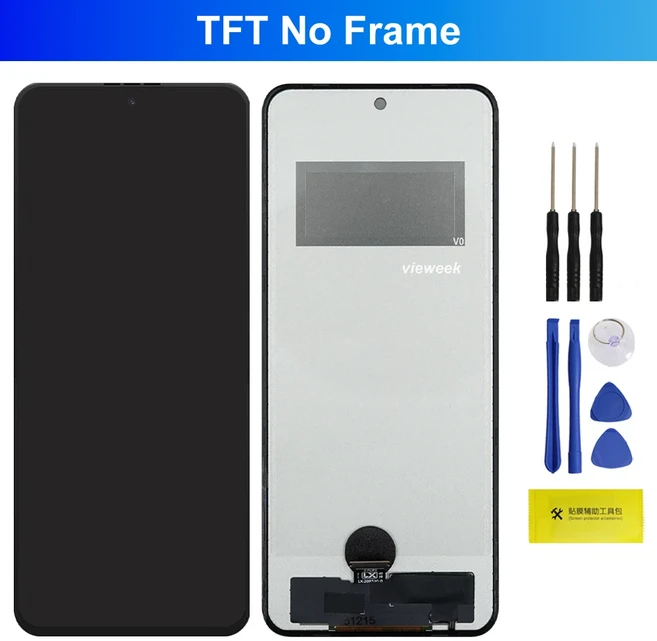 갤럭시 Z 플립 5용 Z Fli5 F731B F731B/DS TFT 디스플레이 스크린 어셈블리 LCD 디스플레이 디지털 터치, 07 TFT No Frame