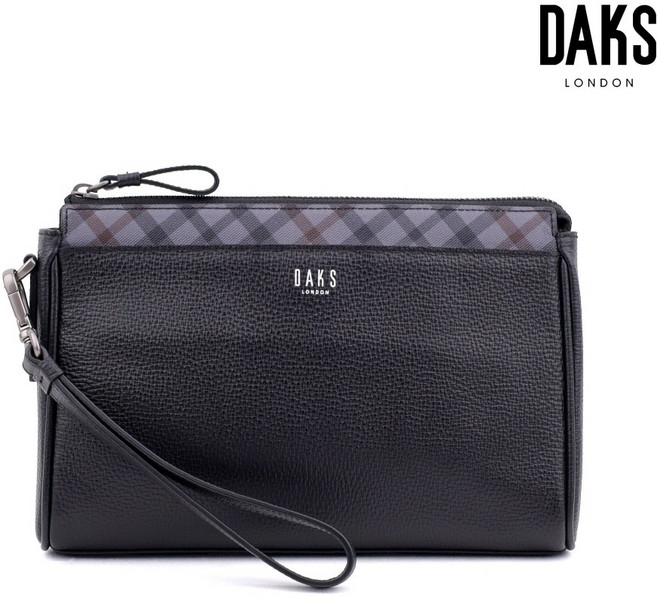 [백화점선물포장] 닥스 클러치백 남성 명품 클러치 소가죽 손 파우치 716