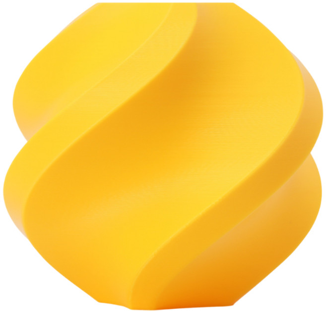 Bambu PLA Basic 3D列印線材, 1個, 暖黃 SUNFLOWER YELLOW,單購耗材, 暖黃