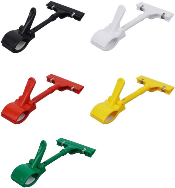 AN 양쪽 집게 매장 카운터 쇼카드 안내 홍보 명함 빵집 대형, 화이트, 1개