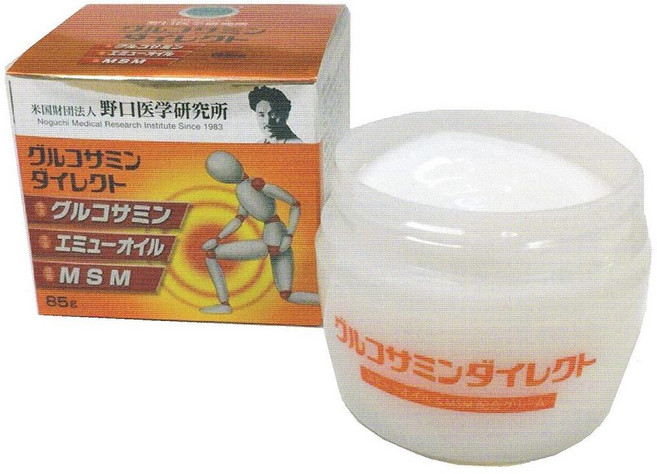 NMRICL 일본직구 글루코사민 다이렉트 3.0온스(85g) 1팩 G다이렉트 도포(에뮤오일MSM 제형 크림)