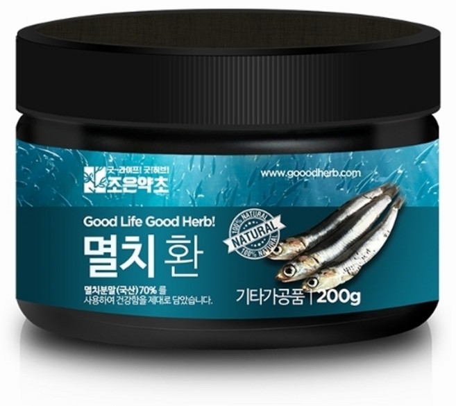 조은약초 프리미엄 멸치환, 1개, 200g