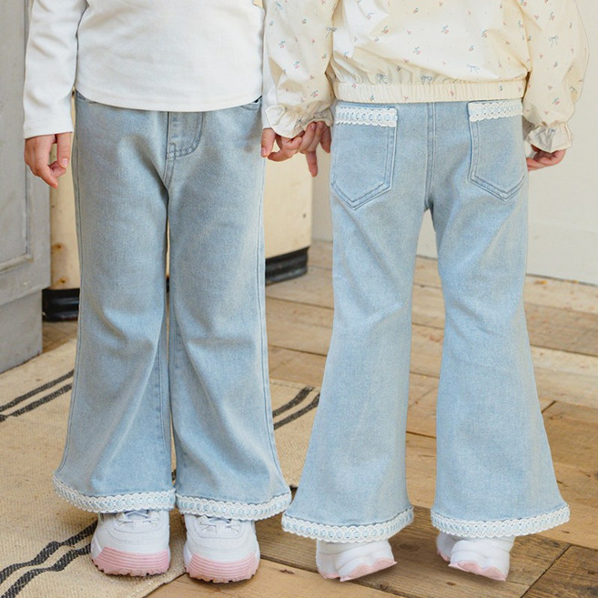 베베쥬 릴리 부츠컷 팬츠