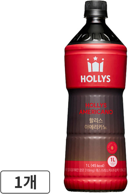 할리스 아메리카노, 1L, 1개입, 1개
