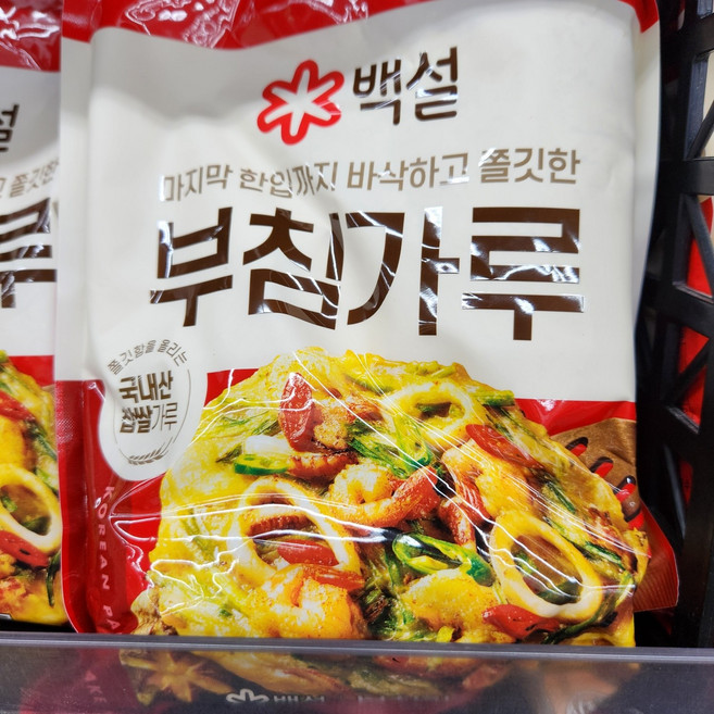 백설 부침가루, 1개, 500g