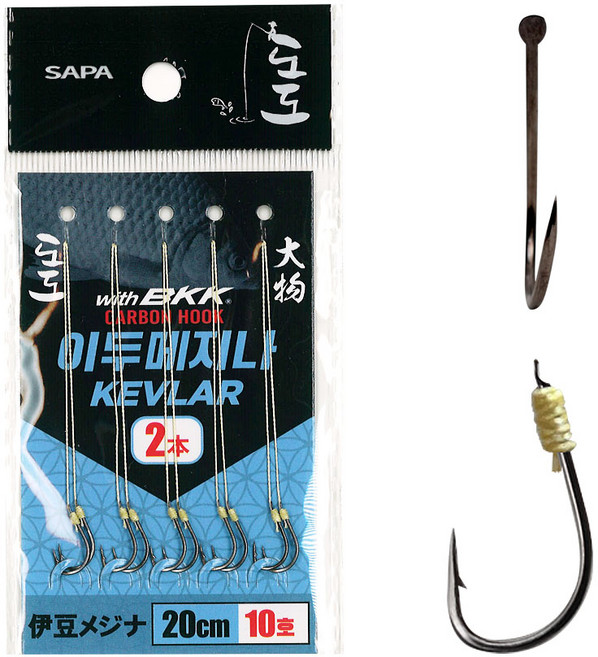 도도 이두메지나 케블라 2본 20cm, 단품, 1개