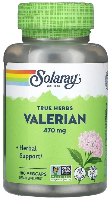 쏠라레이 트루 허브 발레리안 470mg 베지캡슐 180정 1개, SOR01631 - 쿠팡