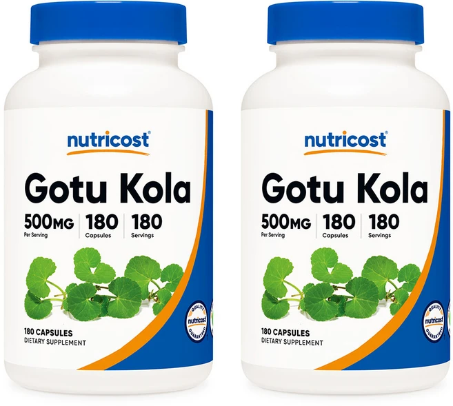 뉴트리코스트 병풀추출물 고투 콜라 500mg 180캡슐 2병, 180정, 2개 - 쿠팡